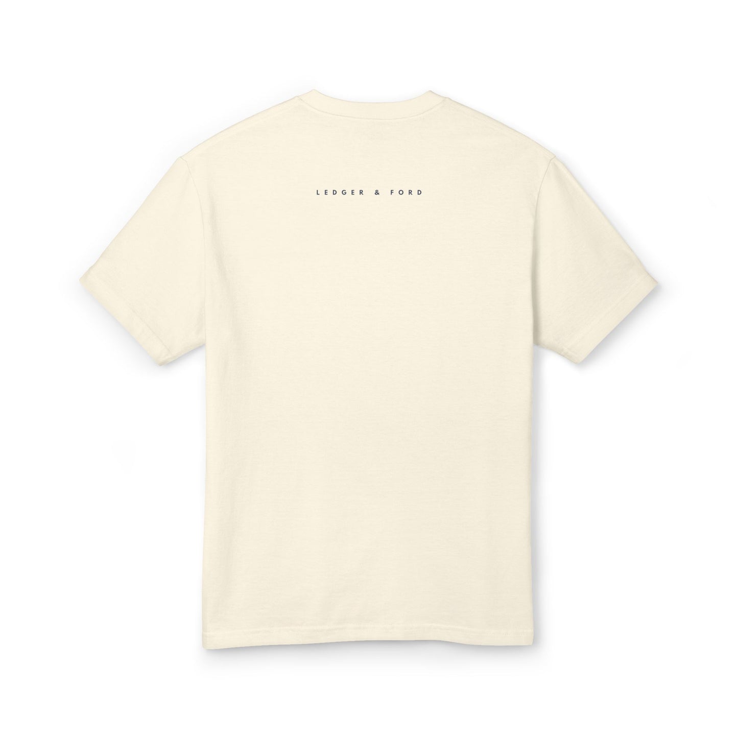 Ledger & Ford San Francisco Garmet Dyed Tee 100% Cotton