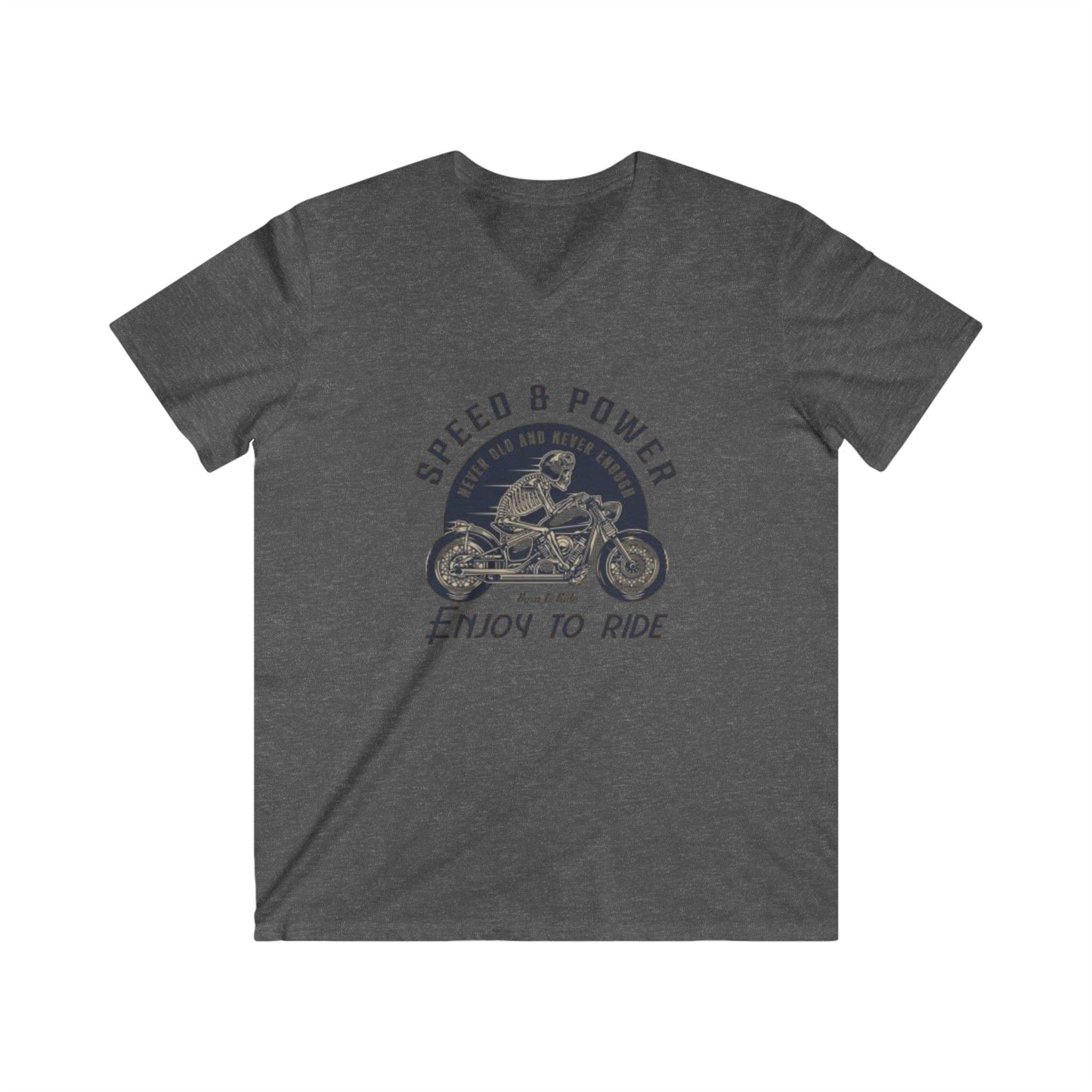 Fitted V-Neck Speed & Power Short Sleeve Tee