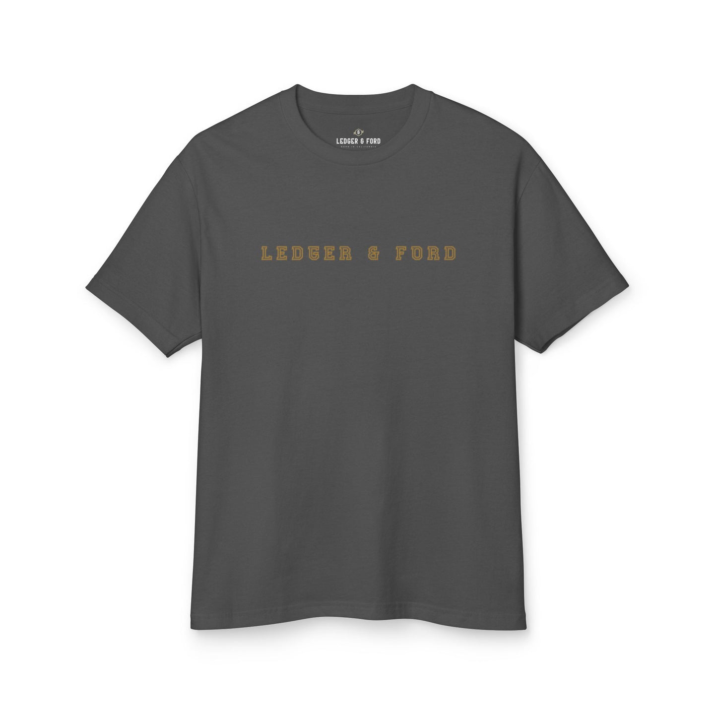 Ledger & Ford University Garment-Dyed Heavyweight Cotton Tee