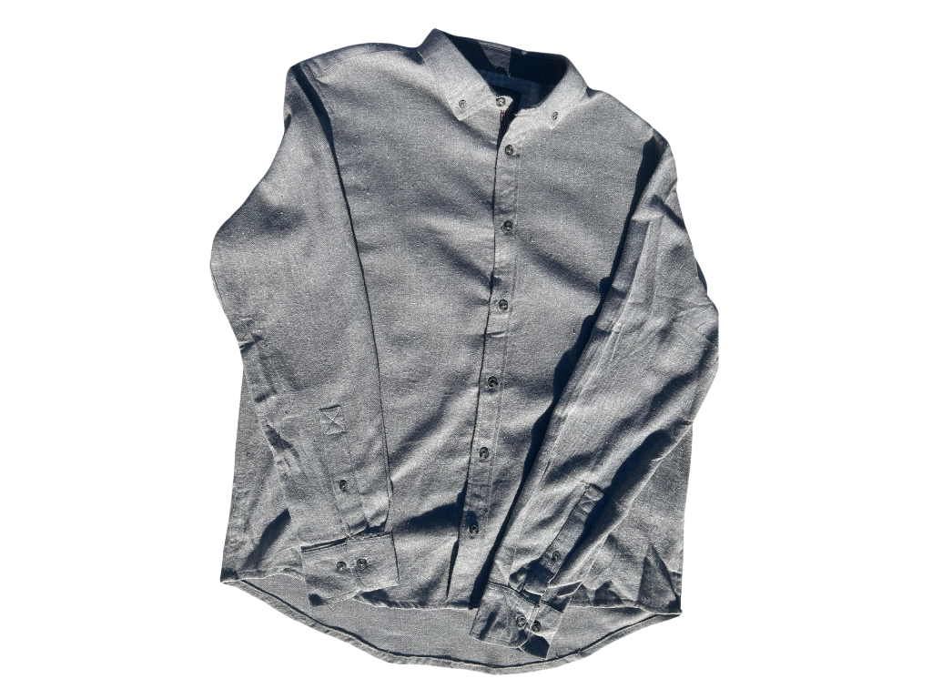 Jenner Long Sleeve Shirt (Light Gray)