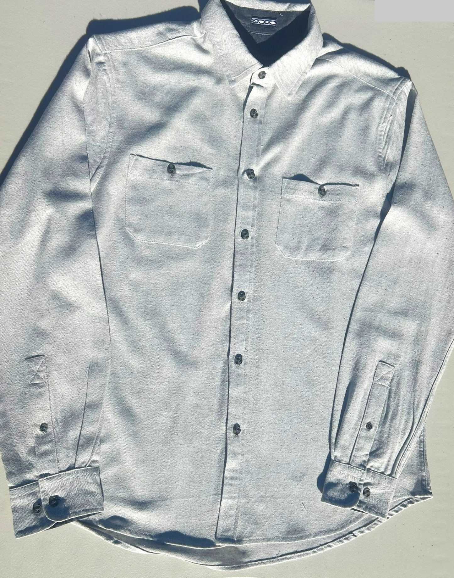 Dixon Long Sleeve Shirt (Cream)