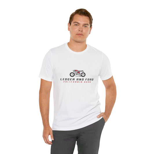 Ledger & Ford Graphic Moto Graphic Tee