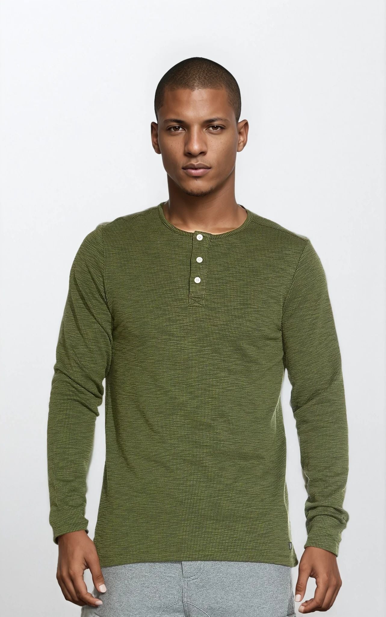 Folsom Henley (Olive)