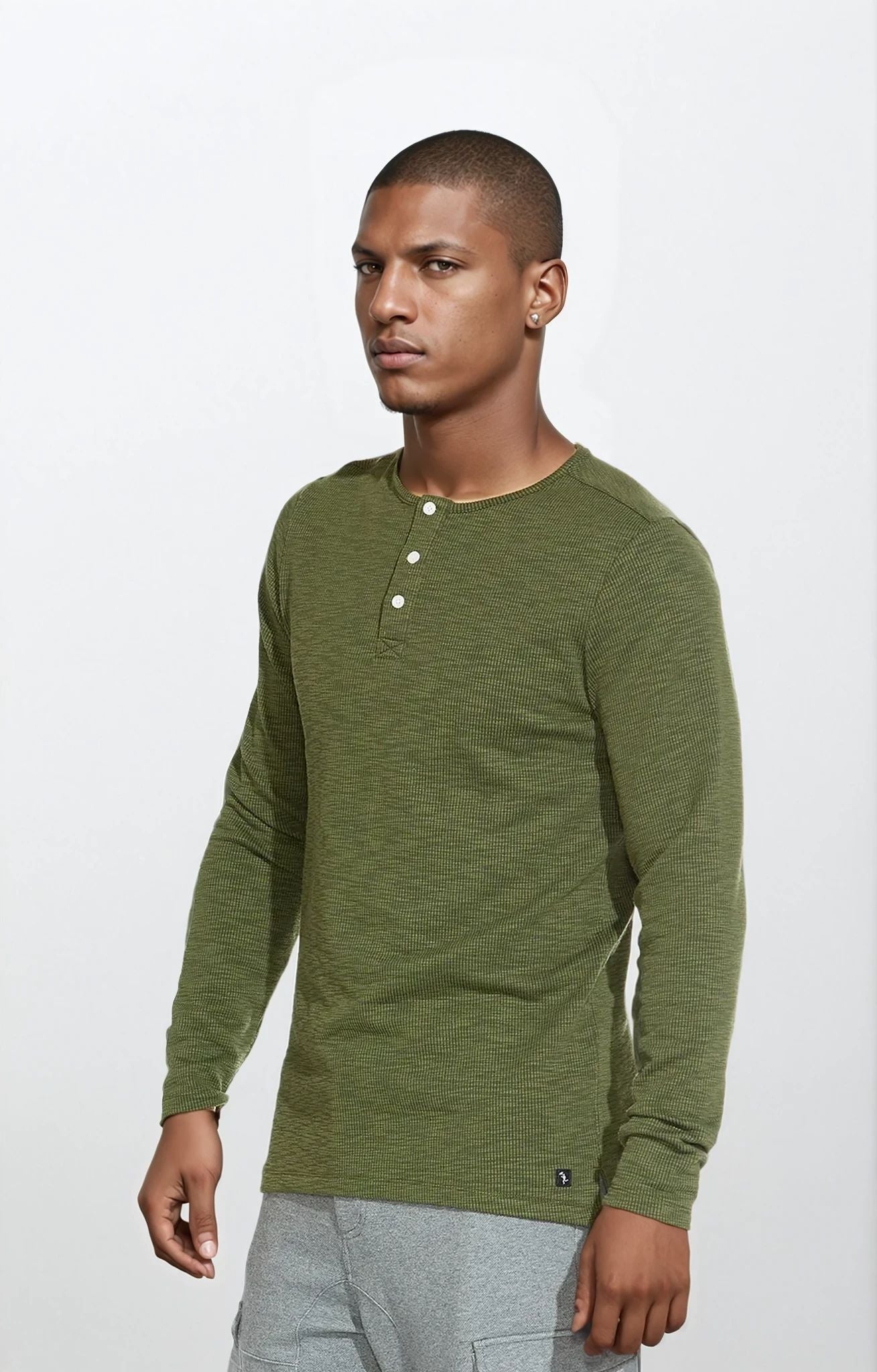 Folsom Henley (Olive)