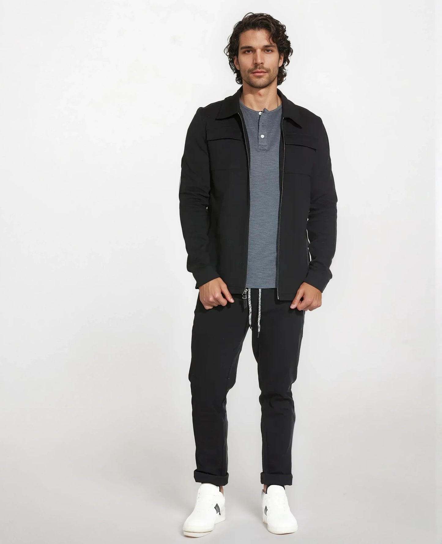Folsom Henley (Slate)