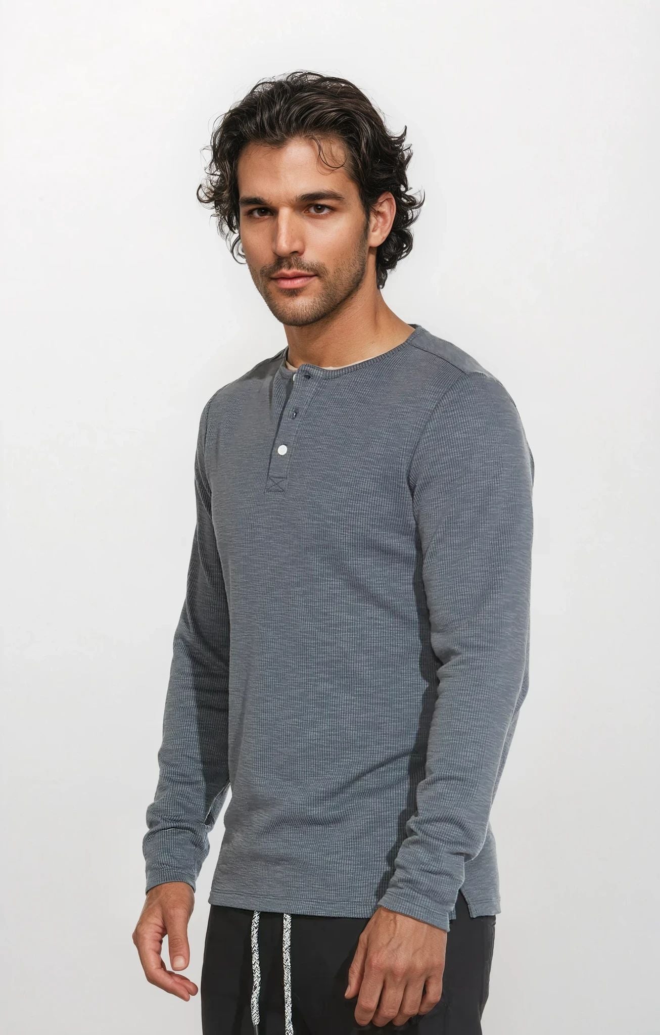 Folsom Henley (Slate)